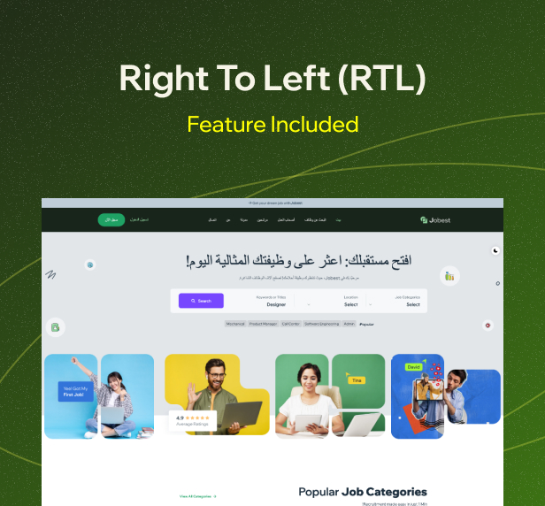 Jobest – Next.js 16 Job Board & Career Portal Functional Template