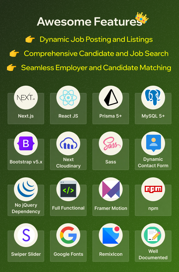 Jobest – Next.js 16 Job Board & Career Portal Functional Template