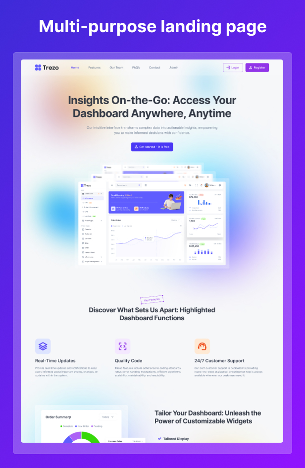 Trezo | Multi-Framework Admin Dashboard Template - 13