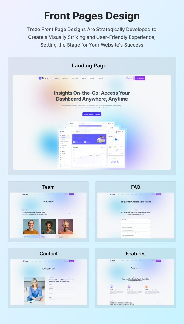 Demos - Trezo Admin Dashboard Template