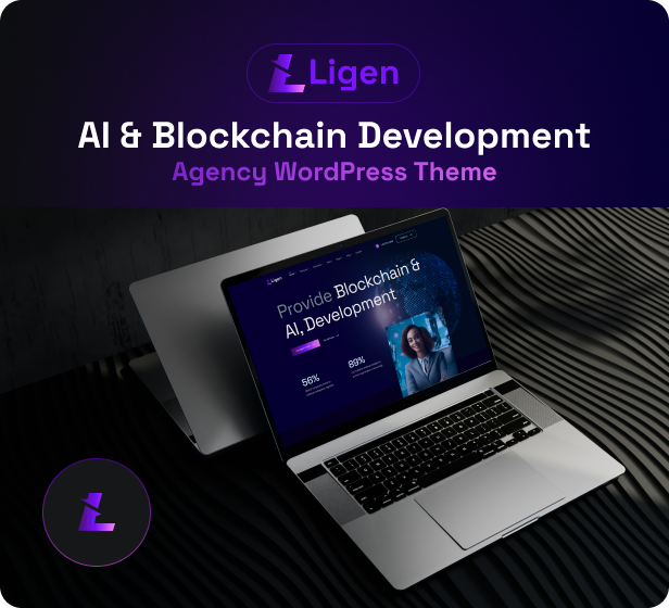 Ligen – AI & Blockchain Development Agency WordPress Theme